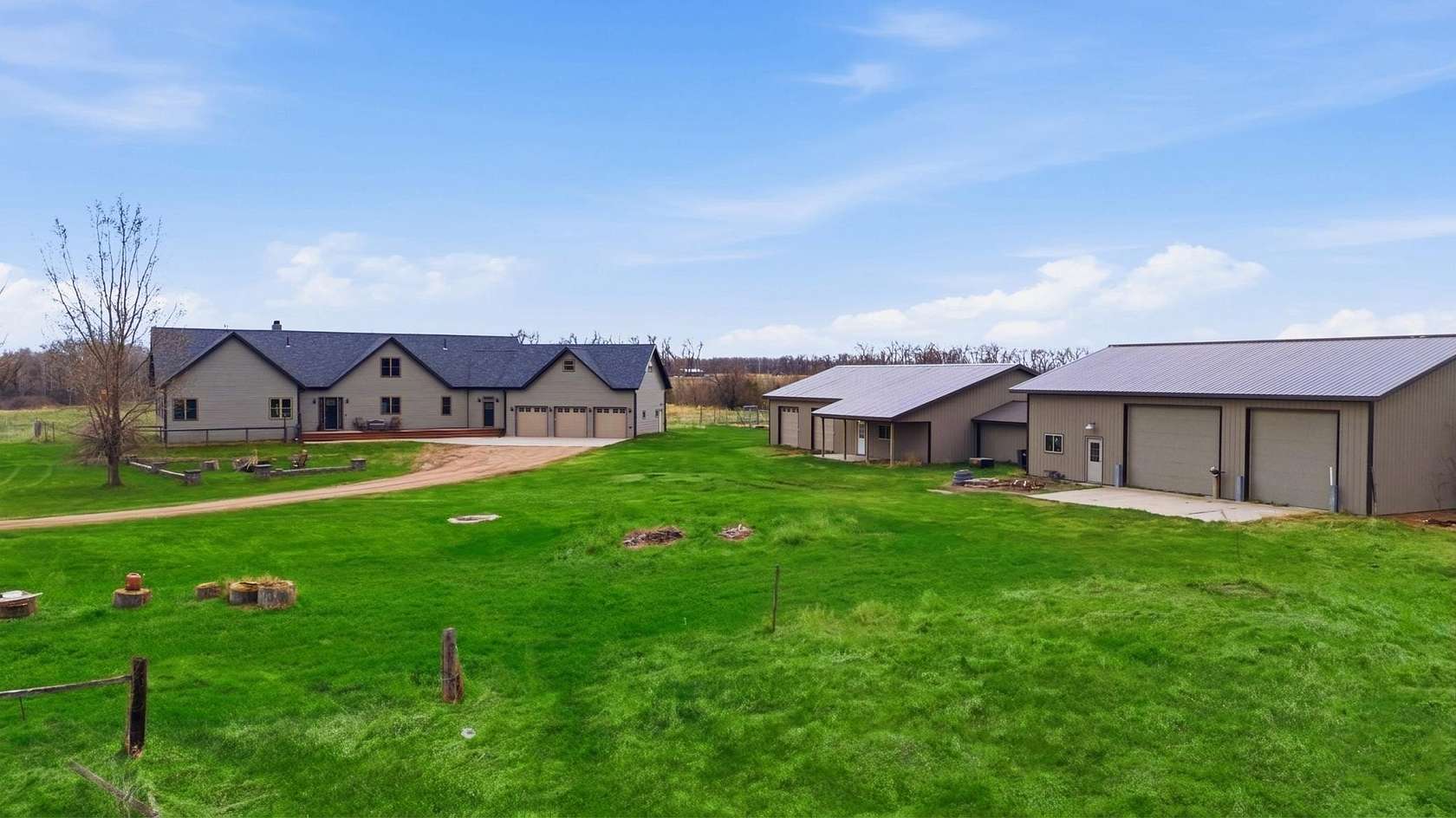 10.8 Acres of Land with Home for Sale in Kindred, North Dakota