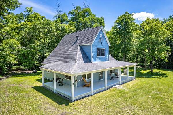 8.5 Acres of Land with Home for Sale in Dent, Minnesota