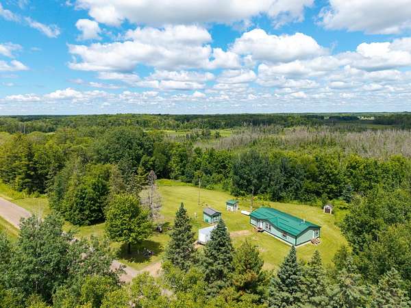 40 Acres of Agricultural Land with Home for Sale in Isle, Minnesota