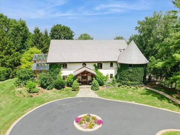 5.76 Acres of Land with Home for Sale in Barrington Hills, Illinois