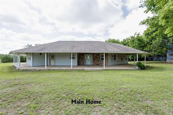 10 Acres of Land with Home for Sale in Prague, Oklahoma