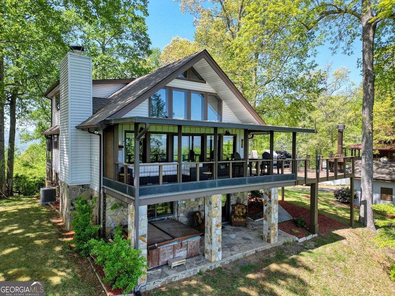 1.66 Acres of Land with Home for Sale in Young Harris, Georgia