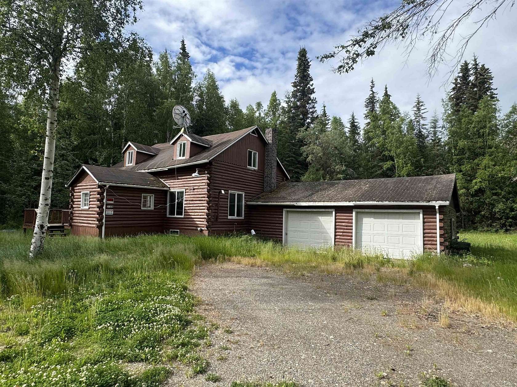 1.76 Acres of Land with Home for Sale in North Pole, Alaska