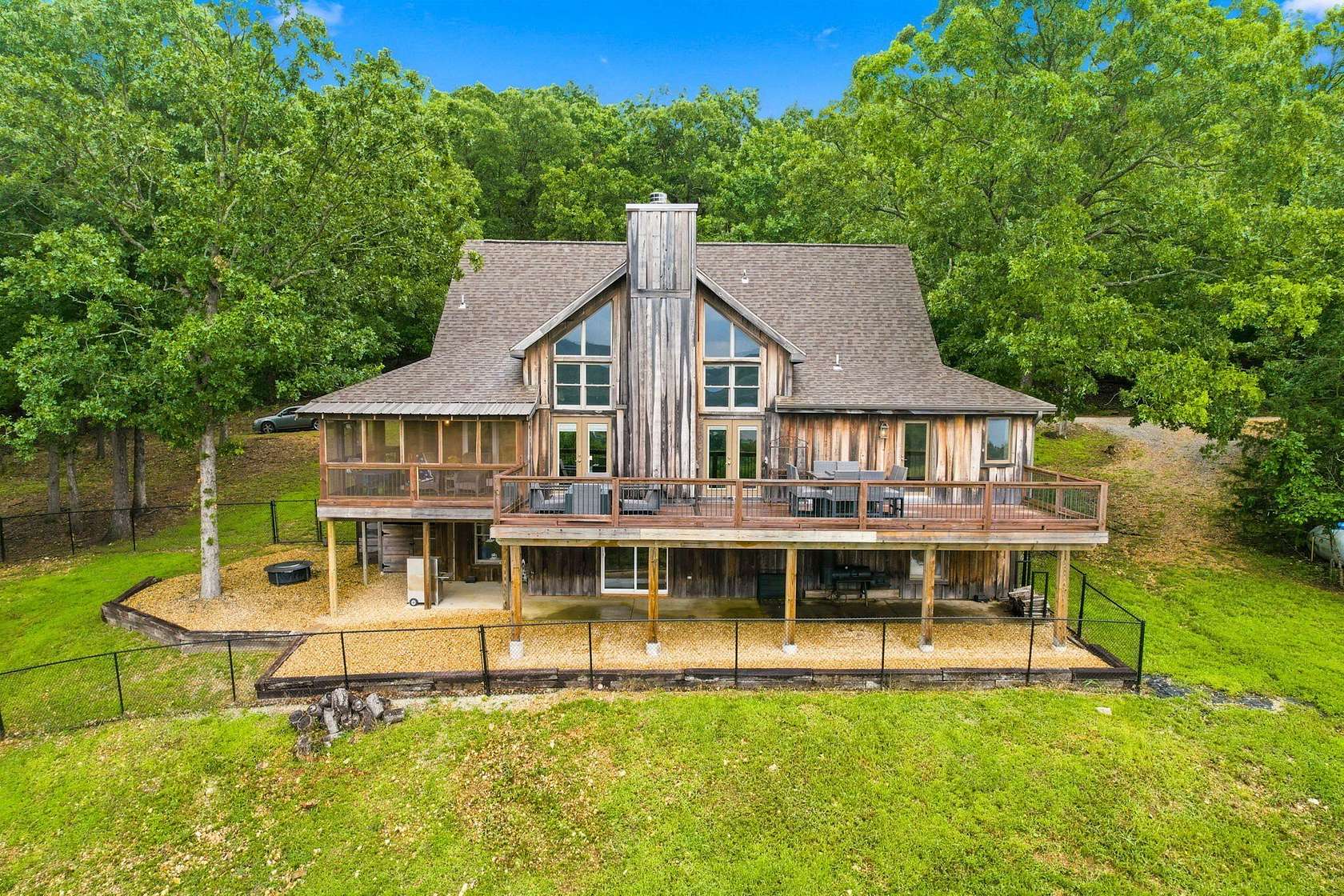 4.1 Acres of Land with Home for Sale in Branson West, Missouri
