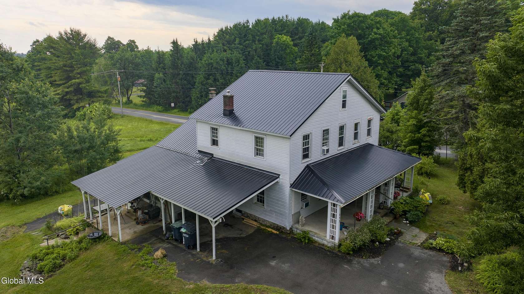 5.8 Acres of Land with Home for Sale in Greenfield Center, New York