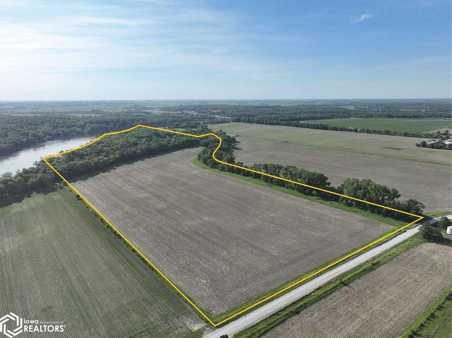 77.2 Acres of Land for Sale in West Branch, Iowa