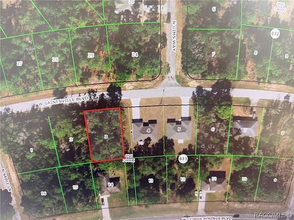 0.23 Acres of Land for Sale in Citrus Springs, Florida