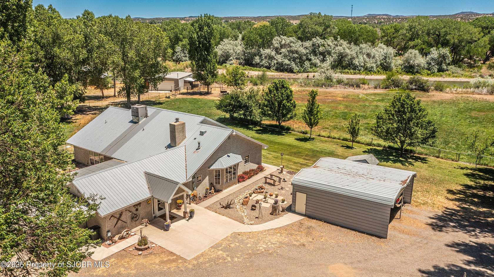 2.75 Acres of Land with Home for Sale in Aztec, New Mexico