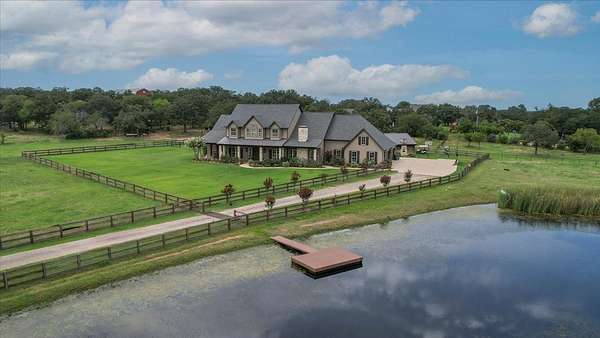 10.7 Acres of Land with Home for Sale in Argyle, Texas