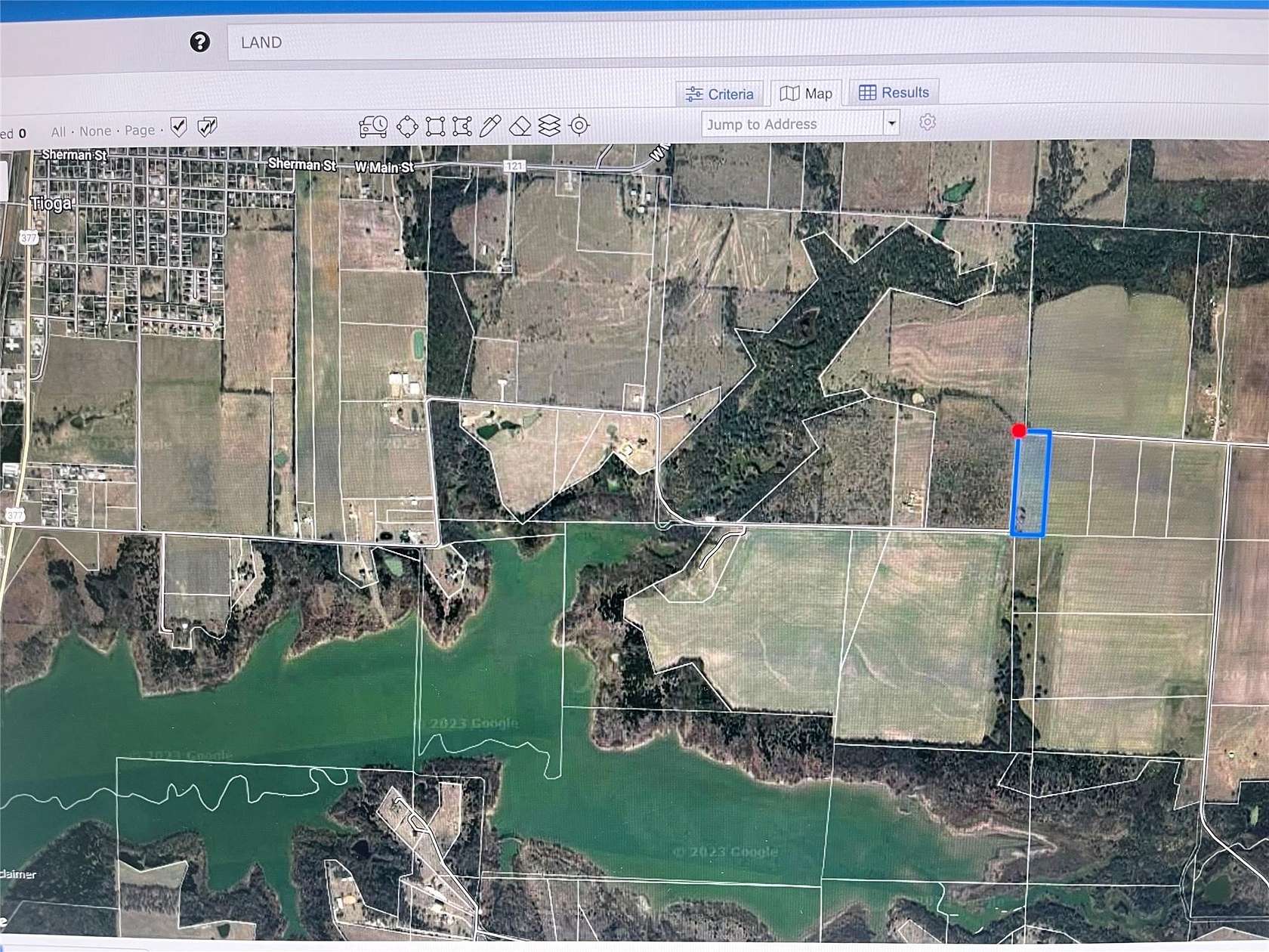 11 Acres of Agricultural Land for Sale in Tioga, Texas