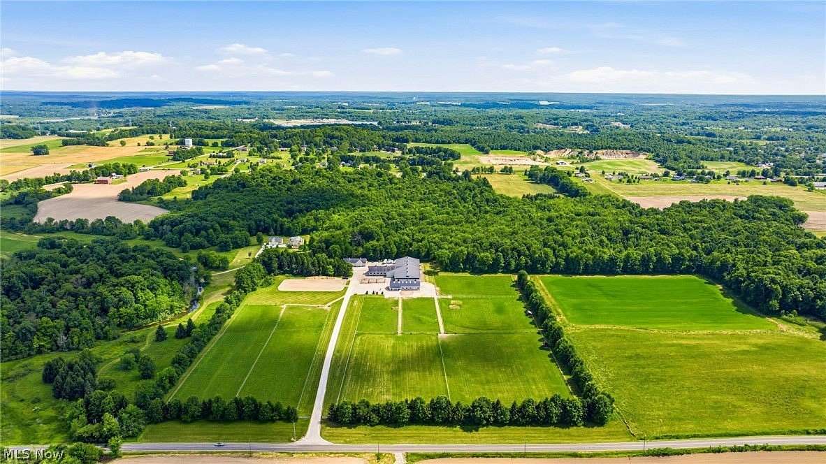 87.5 Acres of Land with Home for Sale in Mantua, Ohio