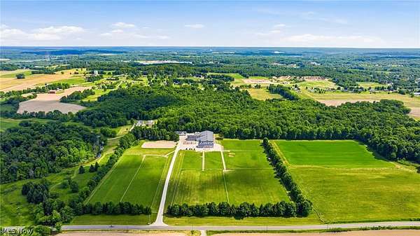 87.5 Acres of Land with Home for Sale in Mantua, Ohio