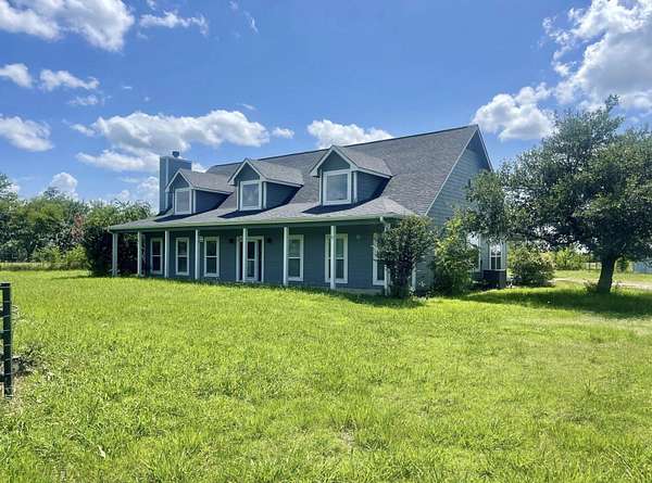 25.5 Acres of Agricultural Land with Home for Sale in Brashear, Texas