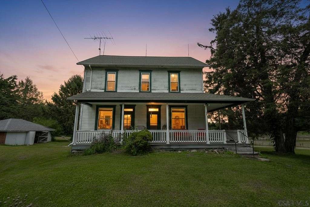 10 Acres of Land with Home for Sale in Hollsopple, Pennsylvania