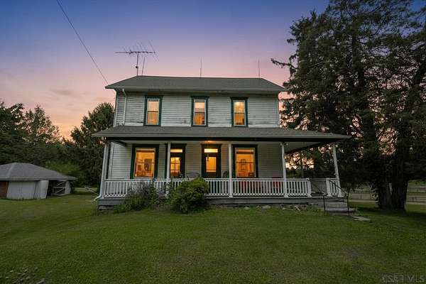 10 Acres of Land with Home for Sale in Hollsopple, Pennsylvania