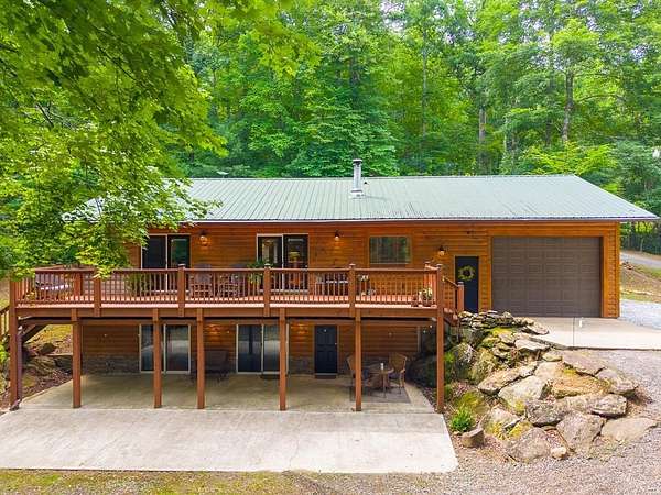 2.67 Acres of Land with Home for Sale in Tuckasegee, North Carolina