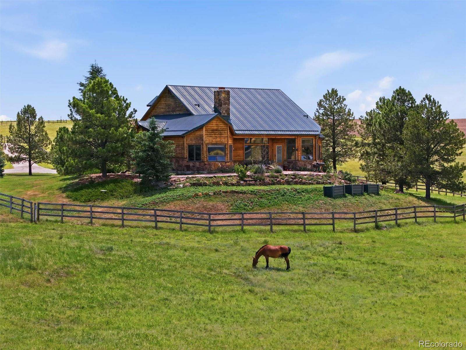 40 Acres of Land with Home for Sale in Elizabeth, Colorado