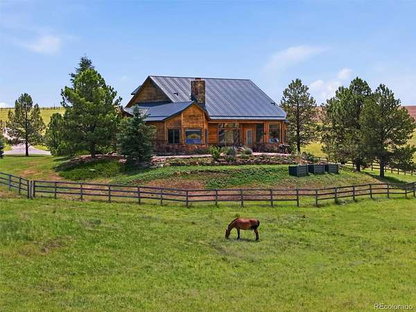 40 Acres of Land with Home for Sale in Elizabeth, Colorado