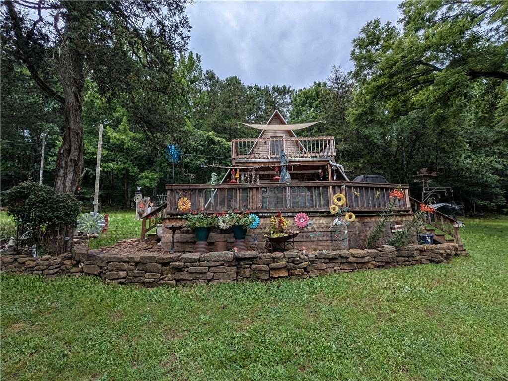 3 Acres of Land with Home for Sale in Pettigrew, Arkansas