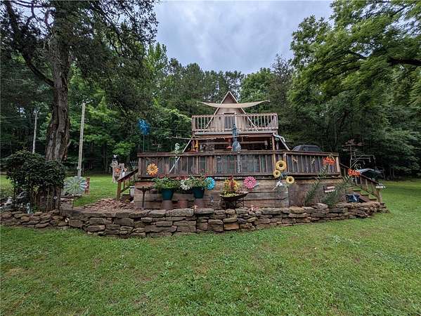 3 Acres of Land with Home for Sale in Pettigrew, Arkansas