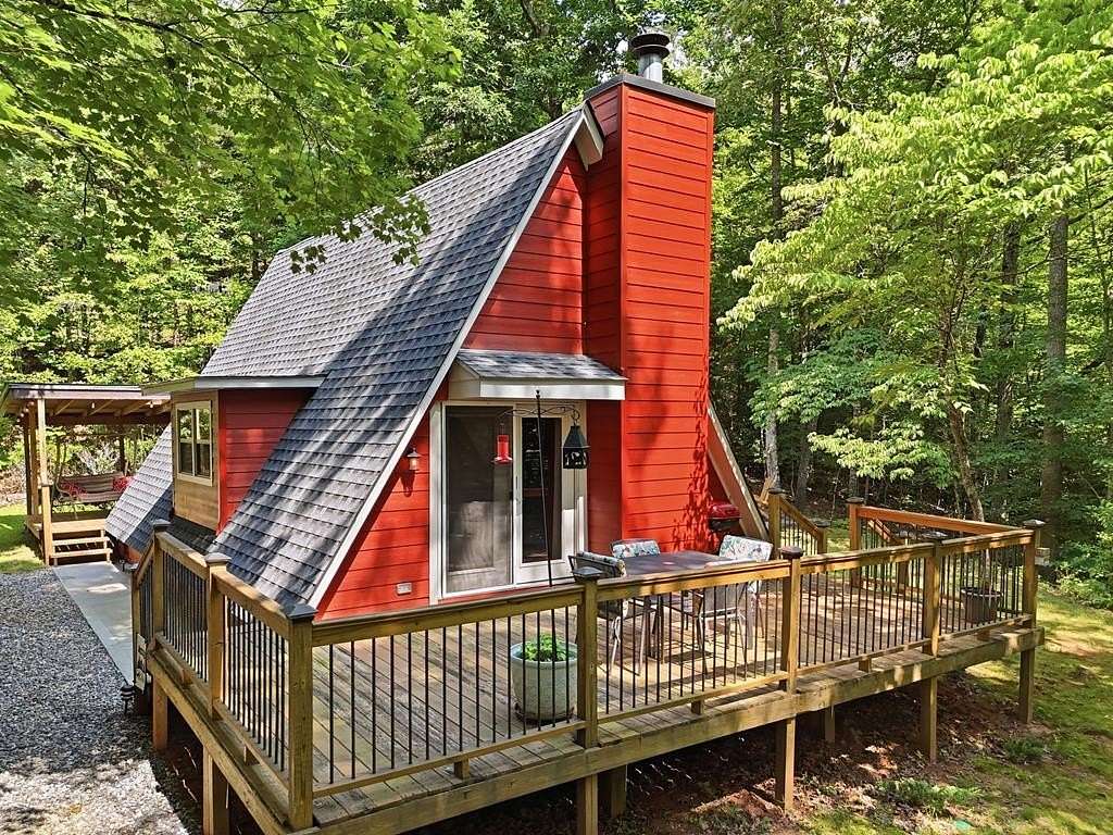 3.25 Acres of Land with Home for Sale in Morganton, Georgia