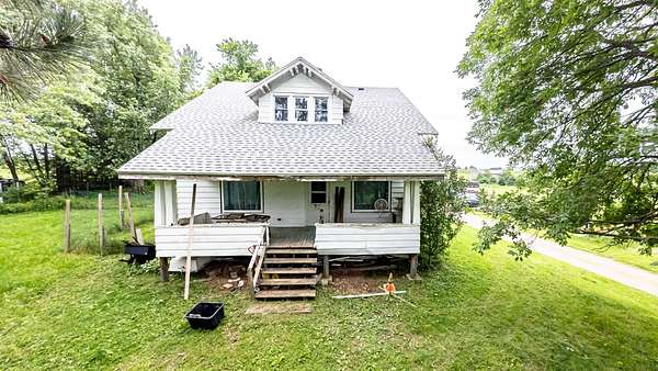6.42 Acres of Land with Home for Sale in Merrill, Wisconsin