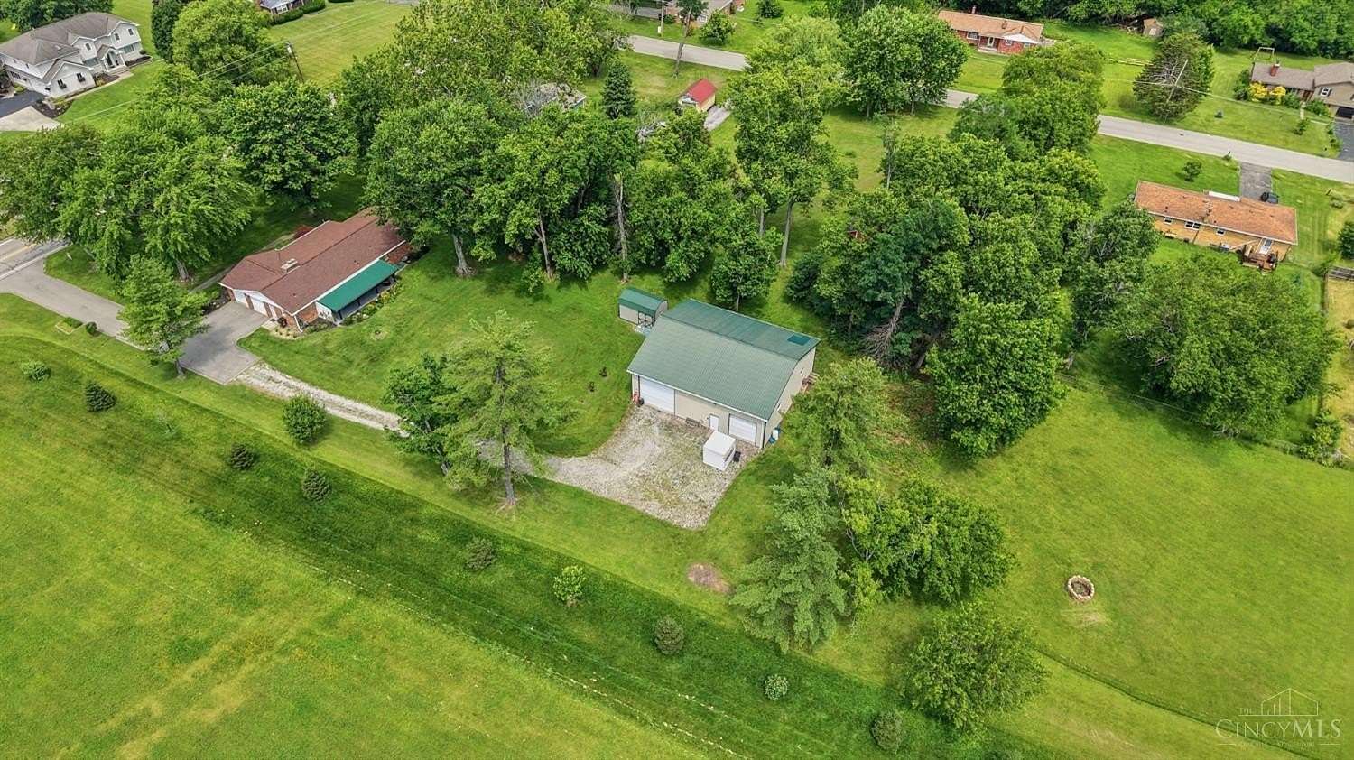 1.82 Acres of Land with Home for Sale in Anderson Township, Ohio
