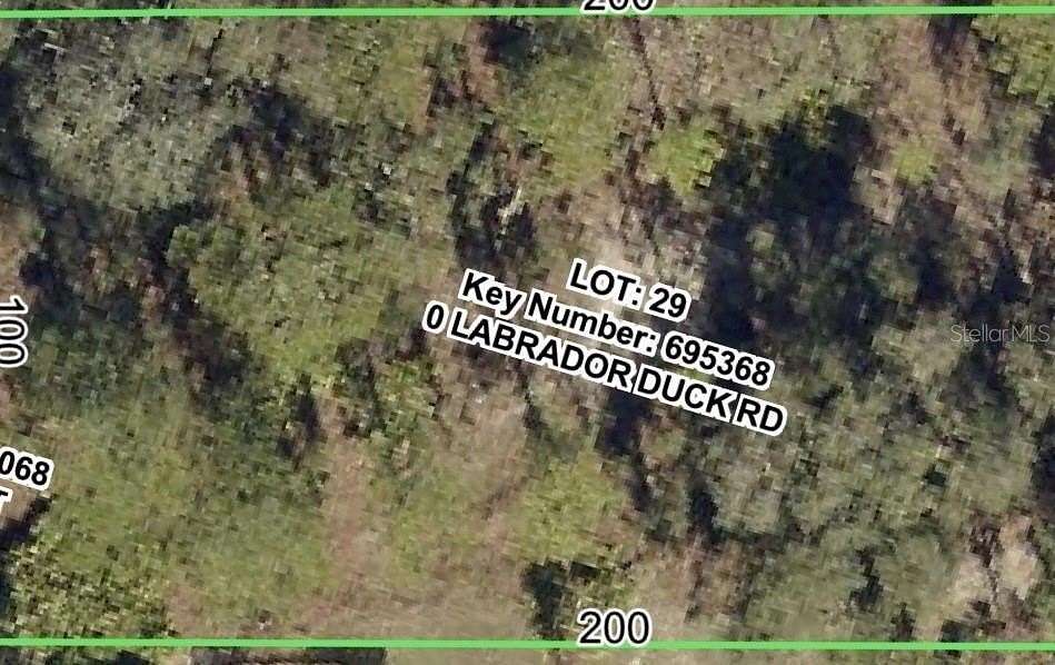 0.46 Acres of Residential Land for Sale in Weeki Wachee, Florida