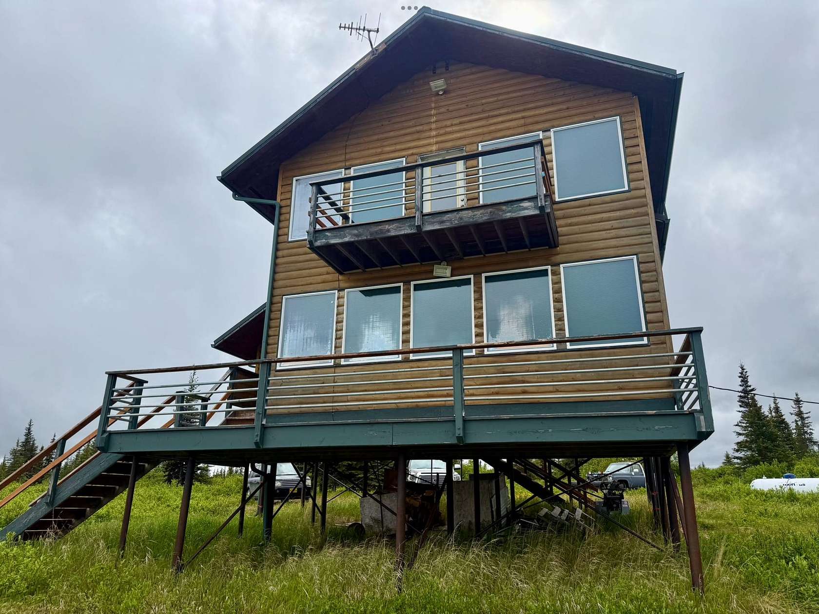 4.58 Acres of Land with Home for Sale in Ninilchik, Alaska