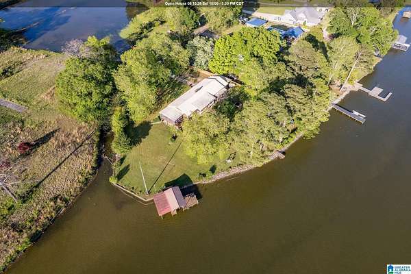 2.5 Acres of Land with Home for Sale in Lincoln, Alabama