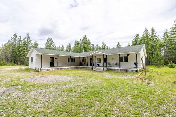 10 Acres of Recreational Land with Home for Sale in Athol, Idaho