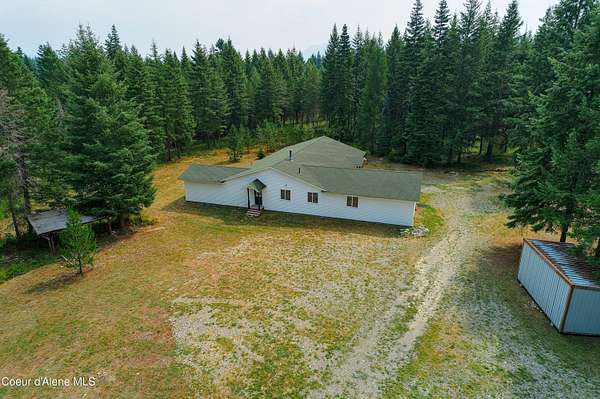 10 Acres of Recreational Land with Home for Sale in Athol, Idaho