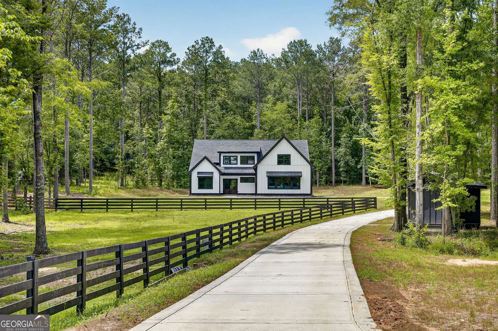 5 Acres of Land with Home for Sale in Buckhead, Georgia