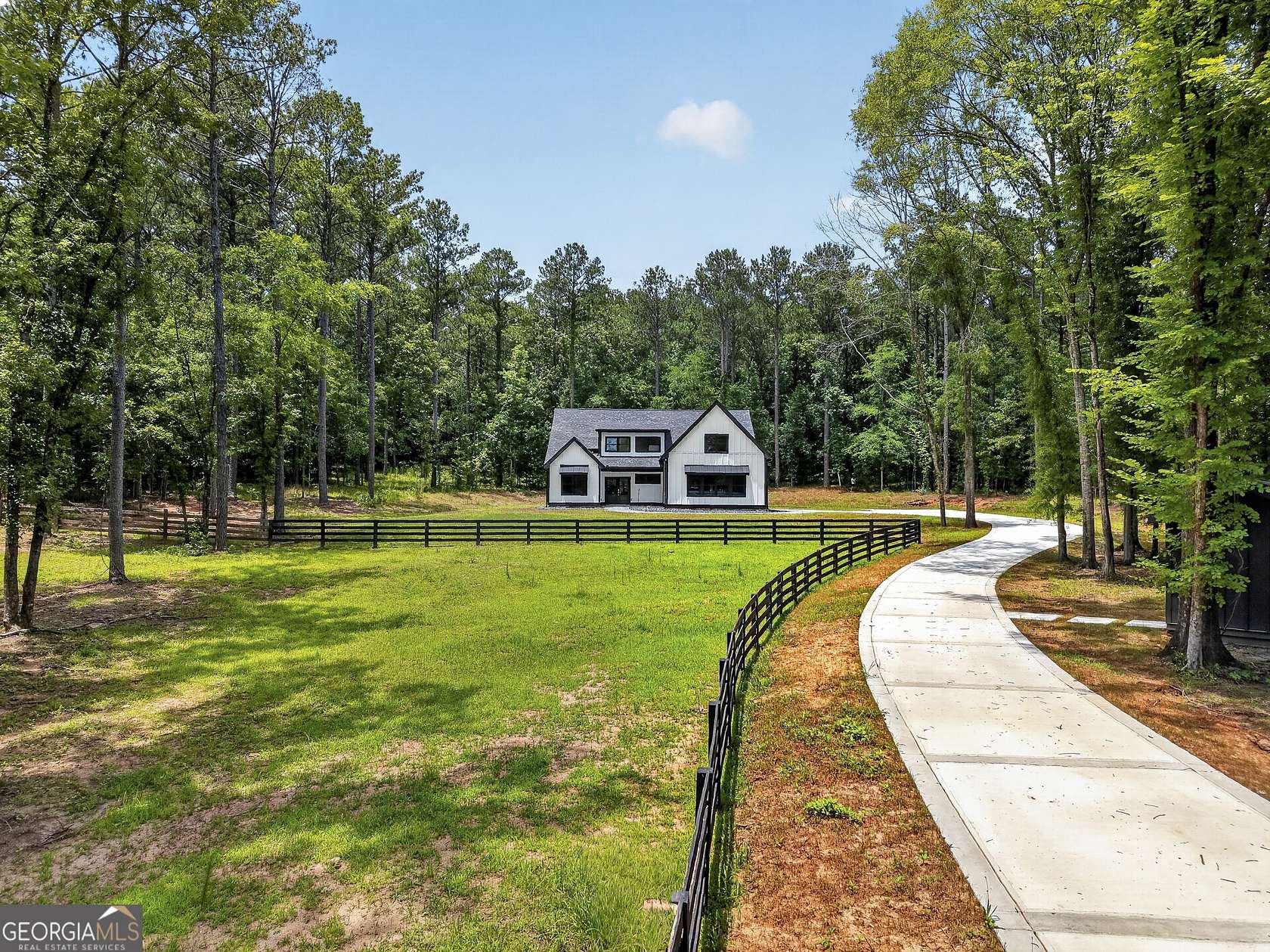 5 Acres of Land with Home for Sale in Buckhead, Georgia