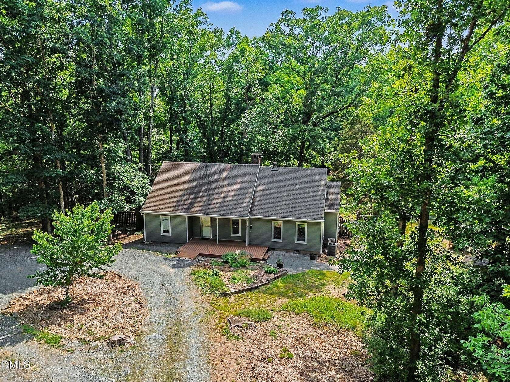 8 Acres of Land with Home for Sale in Pittsboro, North Carolina