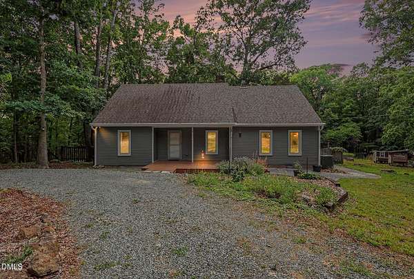 8 Acres of Land with Home for Sale in Pittsboro, North Carolina