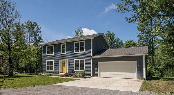 16.1 Acres of Land with Home for Sale in Alexander, New York