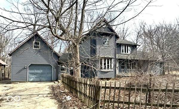 40 Acres of Recreational Land with Home for Sale in Cloverdale, Indiana