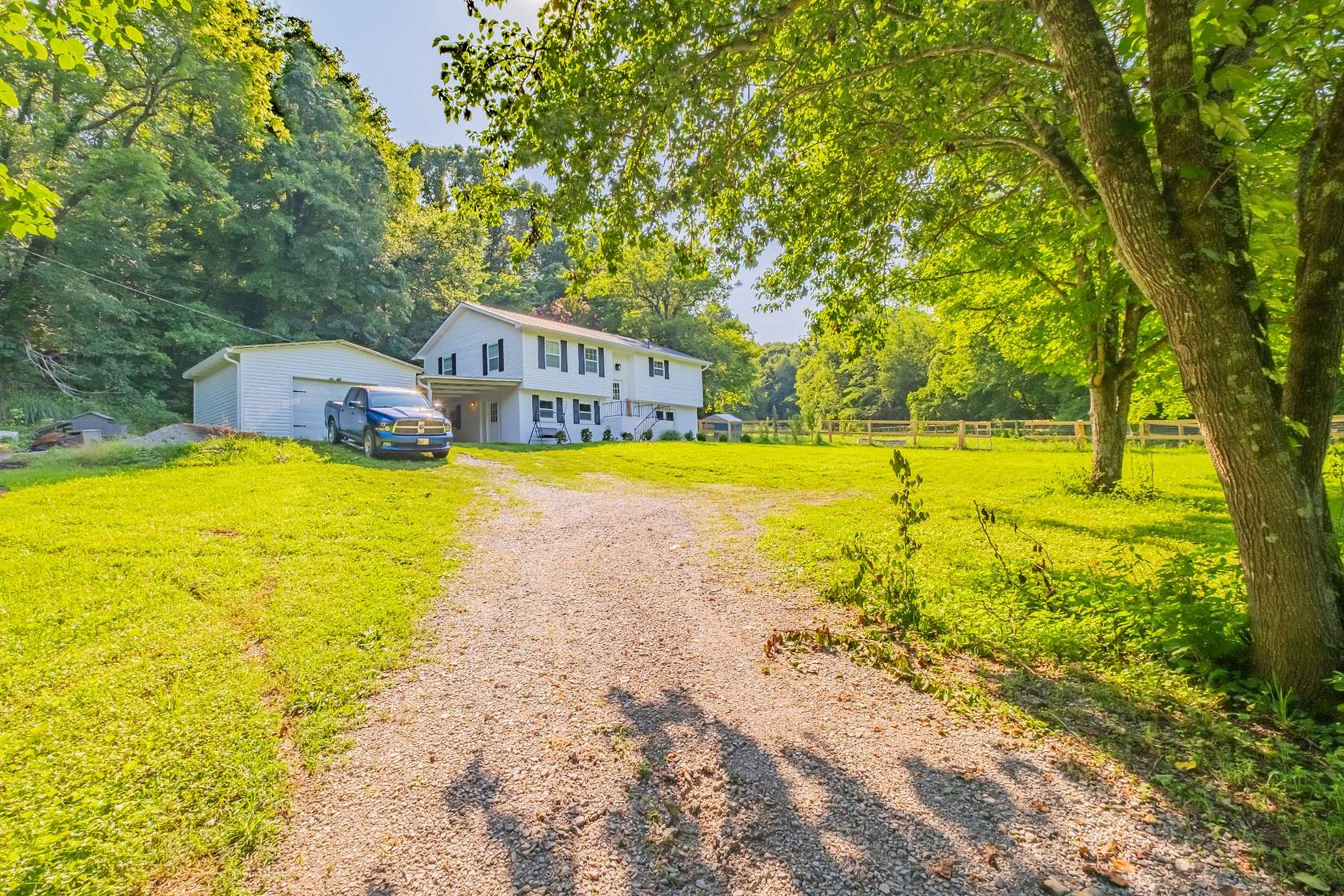 5 Acres of Land with Home for Sale in Fayetteville, Tennessee