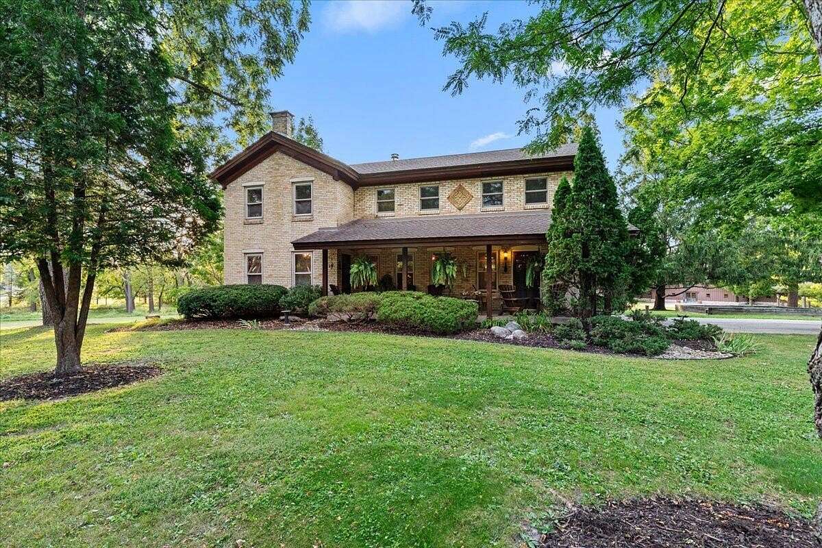 27 Acres of Agricultural Land with Home for Sale in Burlington, Wisconsin