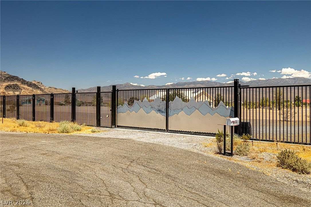 7.69 Acres of Land with Home for Sale in Pahrump, Nevada
