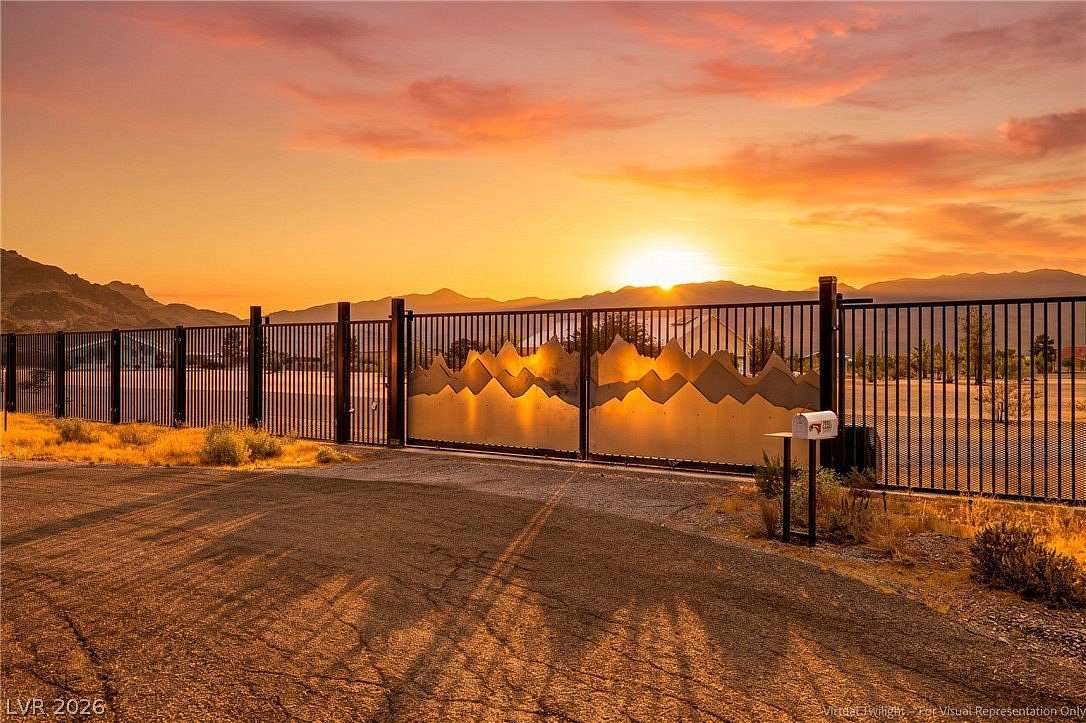 7.69 Acres of Land with Home for Sale in Pahrump, Nevada