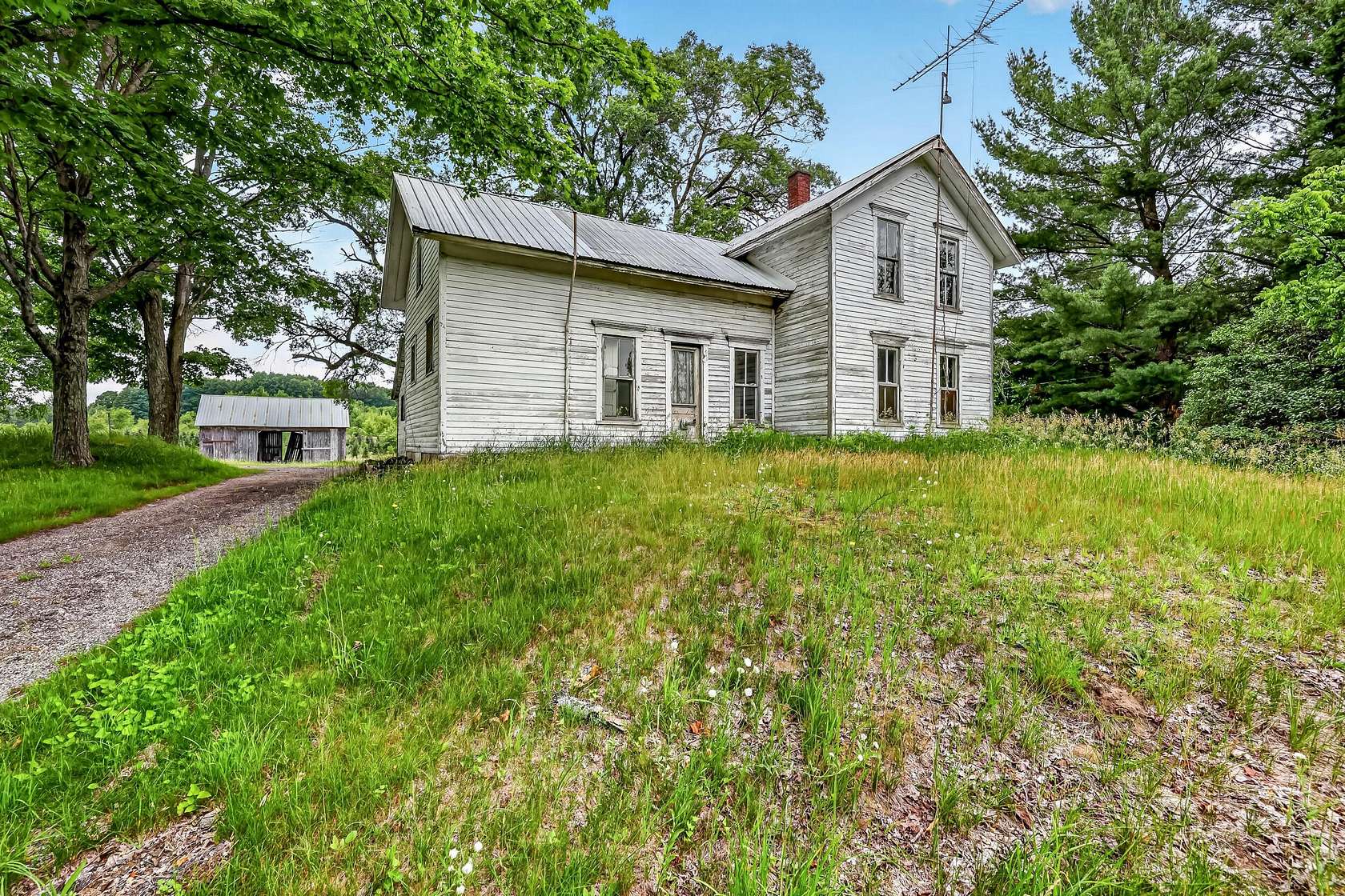 40 Acres of Land with Home for Sale in Shelby, Michigan