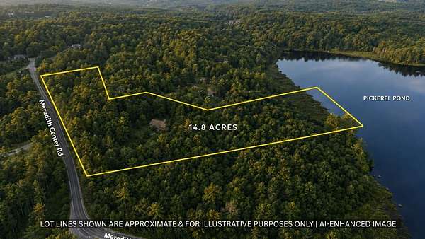 14.8 Acres of Land with Home for Sale in Laconia, New Hampshire