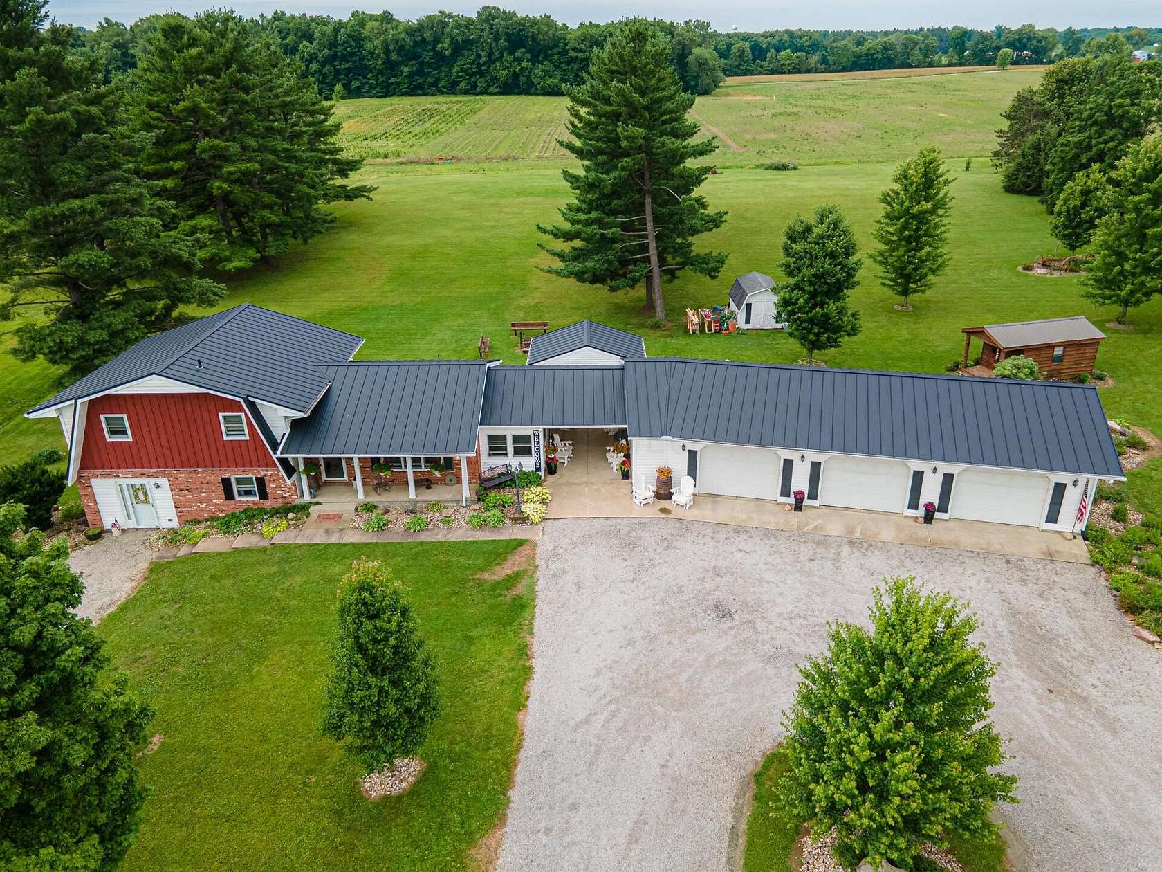 2.34 Acres of Land with Home for Sale in Mount Gilead, Ohio