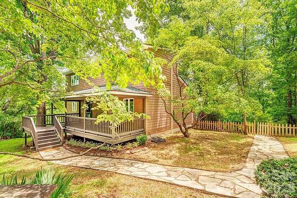 3.17 Acres of Land with Home for Sale in Alexander, North Carolina