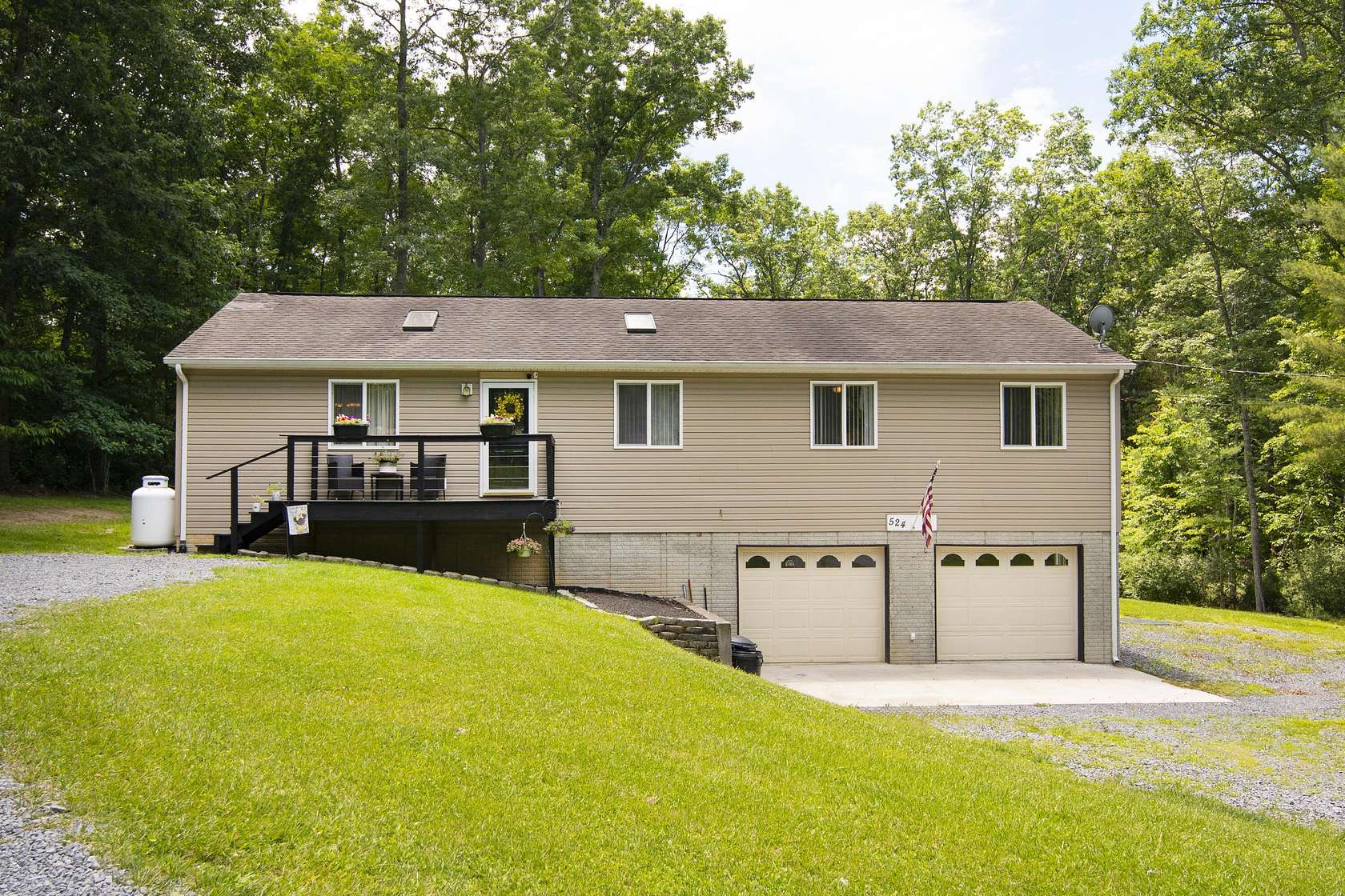 2 Acres of Land with Home for Sale in Lewisburg, West Virginia
