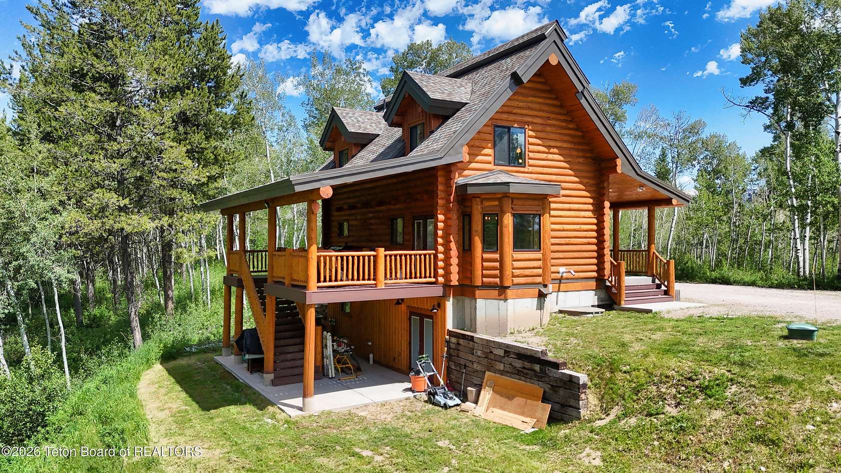 4.6 Acres of Land with Home for Sale in Tetonia, Idaho