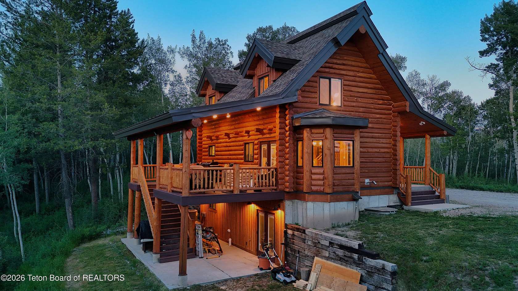 4.6 Acres of Land with Home for Sale in Tetonia, Idaho