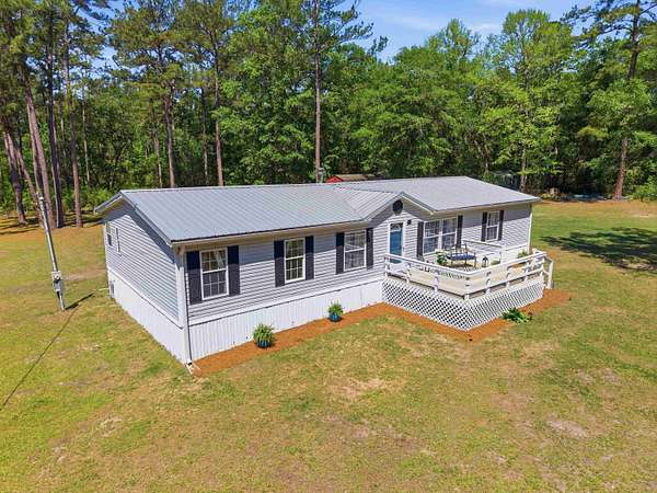 5.54 Acres of Land with Home for Sale in Monticello, Florida